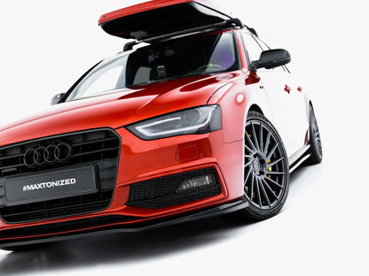 Front Splitter V.4 - Audi A4 S Line / S4 B8 Facelift