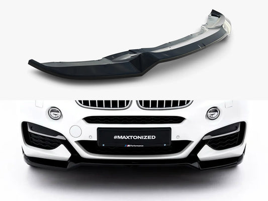 Front Splitter V1 - BMW X6 (M-Pack F16)