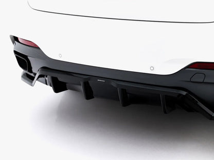 Rear Splitter (Vertical Bars) - BMW X6 (M-Pack F16)