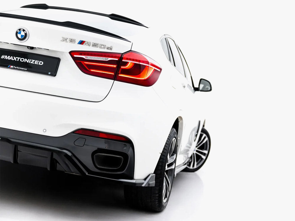 Rear Splitter (Vertical Bars) - BMW X6 (M-Pack F16)