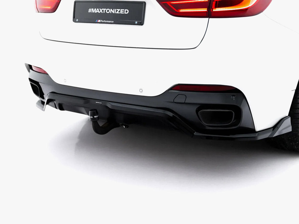 Rear Splitter (Vertical Bars) - BMW X6 (M-Pack F16)
