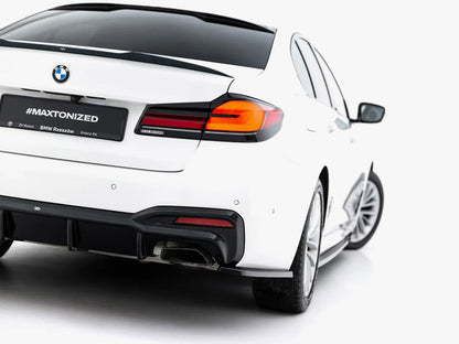 Rear Side Splitters V2 - BMW 5 Series (M-Pack Sedan / Touring G30 / G31 / G30 Facelift / G31 Facelift)