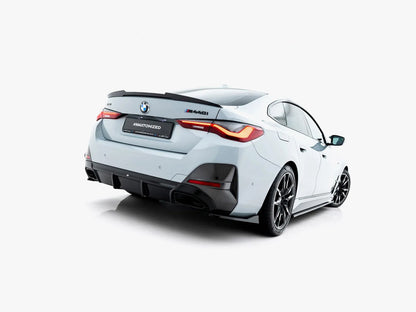 Rear Side Splitters V.4 - BMW M4 (40i / 4 M-Pack Gran Coupe G26)