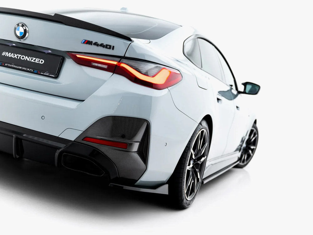 Rear Side Splitters V.4 - BMW M4 (40i / 4 M-Pack Gran Coupe G26)