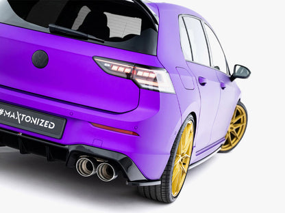 Rear Side Splitters V.3 - Volkswagen Golf R Hatchback Mk8 Facelift