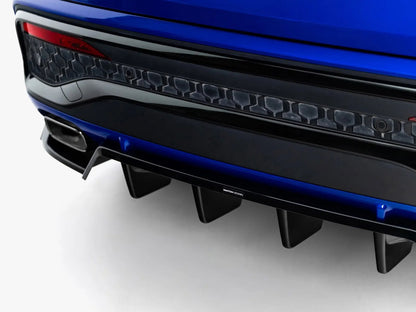 Rear Splitter (Vertical Bars) - Audi Q5 S Line Sportback / SUV Mk3