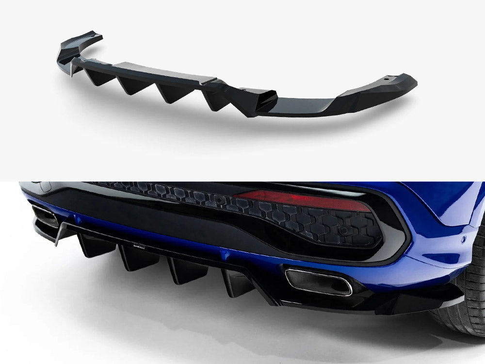 Rear Splitter (Vertical Bars) - Audi Q5 S Line Sportback / SUV Mk3